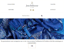 Tablet Screenshot of jean-bellecour.com